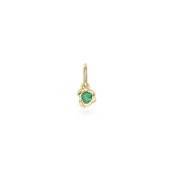 Marrow Fine Birthstone Collection | Graduation Gifts^Abstract Bezel Gemstone Charm