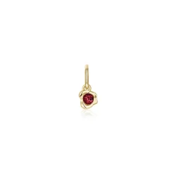 Marrow Fine Birthstone Collection | Graduation Gifts^Abstract Bezel Gemstone Charm