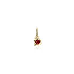 Marrow Fine Birthstone Collection | Graduation Gifts^Abstract Bezel Gemstone Charm
