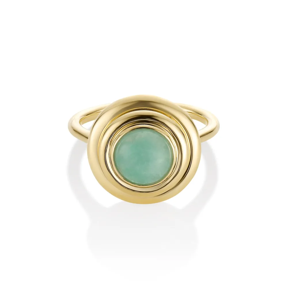 Marrow Fine Ready To Ship | Ready To Ship^2.04 Beryl In-Orbit Ring 14kyellowgold