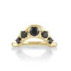 Marrow Fine Wedding Bands | Rings^Black Diamond Crescendo Stacking Band