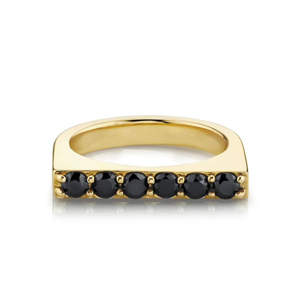 Marrow Fine Wedding Bands | Rings^Black Diamond Edge Ring