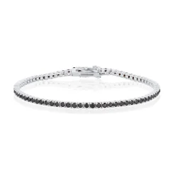 Marrow Fine For The New Mom | Anniversary Gifts^Black Diamond Tennis Bracelet