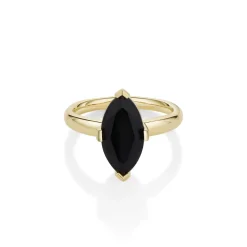 Marrow Fine Rings^Black Onyx Ring | Sweet Melissa