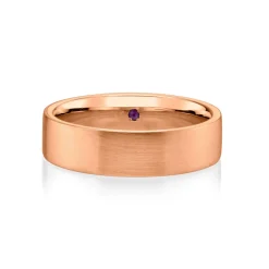 Marrow Fine Men's Bands | Wedding Bands^Charlie Men's Band | Simple Brushed Satin Wedding Band for Men