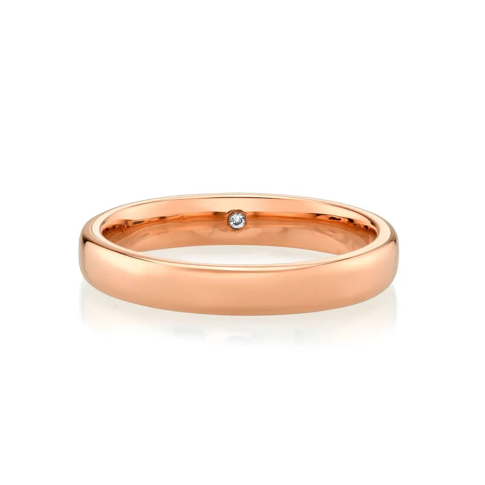 Marrow Fine Wedding Bands | Rings^Classic Men's Wedding Band | Comfortable Bands for Grooms