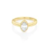 Marrow Fine Ready To Ship | Ready To Ship^.99ct Antique Moval Bezel - Engagement Ring 14kyellowgold