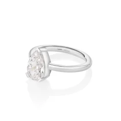 Marrow Fine One-of-a-kind Pieces | Ready To Ship^1.86ct Antique Pear Diamond Sloane Platinum