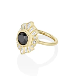 Marrow Fine Ready To Ship | Ready To Ship^2.26ct Black Diamond Stella Ring 14kyellowgold