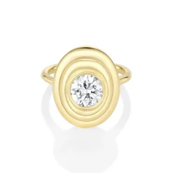 Marrow Fine Ready To Ship | Ready To Ship^1.26ct Diamond In-Orbit Ring 14kyellowgold