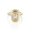 Marrow Fine Ready To Ship | Ready To Ship^0.46ct Diamond In-Orbit Ring 14kyellowgold