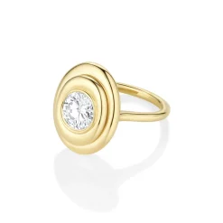 Marrow Fine Ready To Ship | Ready To Ship^1.26ct Diamond In-Orbit Ring 14kyellowgold