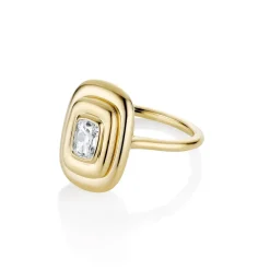 Marrow Fine Ready To Ship | Ready To Ship^0.46ct Diamond In-Orbit Ring 14kyellowgold