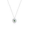 Marrow Fine Ready To Ship | Ready To Ship^.15ct Diopside & White Diamond La Femme Amulet 14kwhitegold