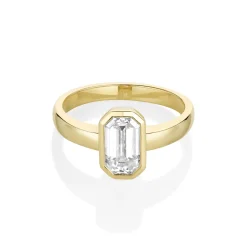 Marrow Fine One-of-a-kind Pieces | Ready To Ship^1.54ct Emerald Cut Diamond Ring 14kyellowgold