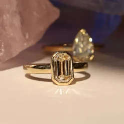 Marrow Fine One-of-a-kind Pieces | Ready To Ship^1.54ct Emerald Cut Diamond Ring 14kyellowgold