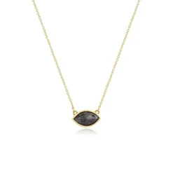 Marrow Fine Ready To Ship | Ready To Ship^1.23ct Galaxy Marquise Pendant 14kyellowgold