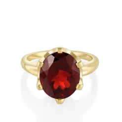 Marrow Fine Ready To Ship | Ready To Ship^5.50ct Garnet Sybil Ring 14kyellowgold