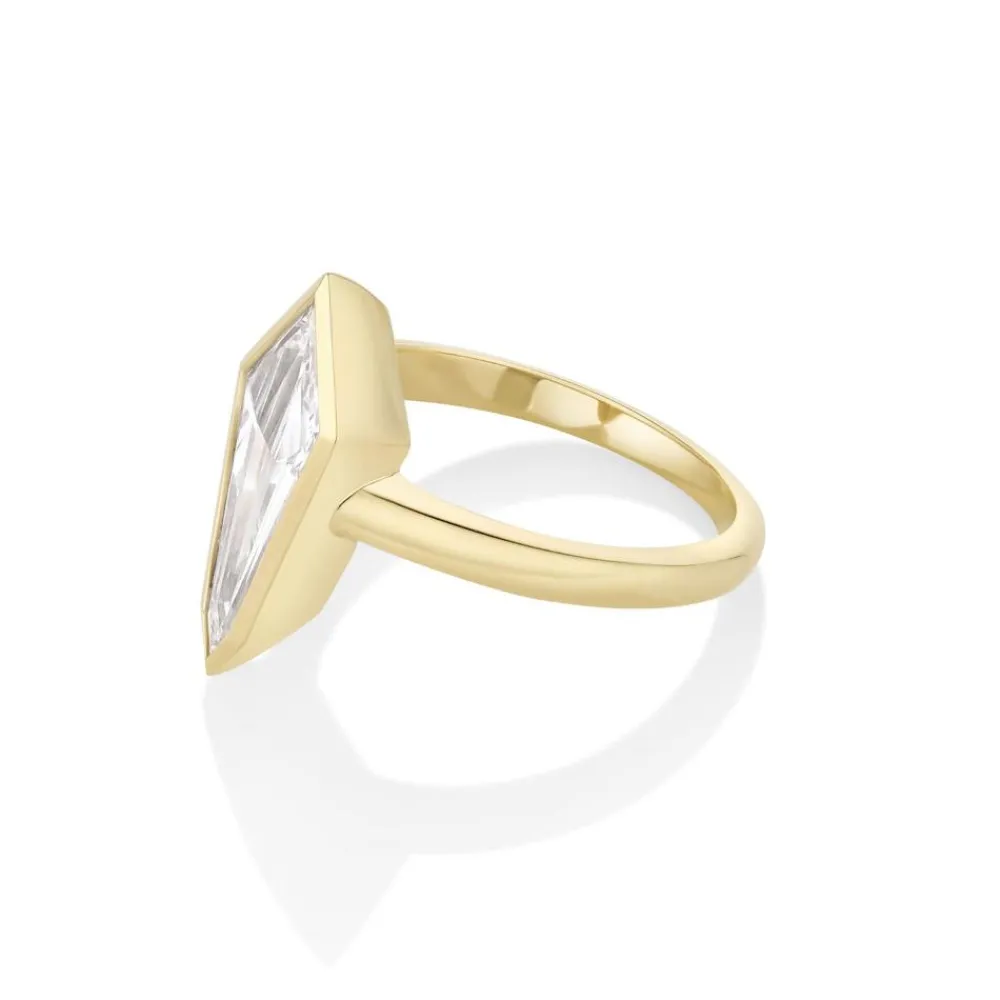 Marrow Fine One-of-a-kind Pieces^1.13ct Kite Diamond Ring 14kyellowgold