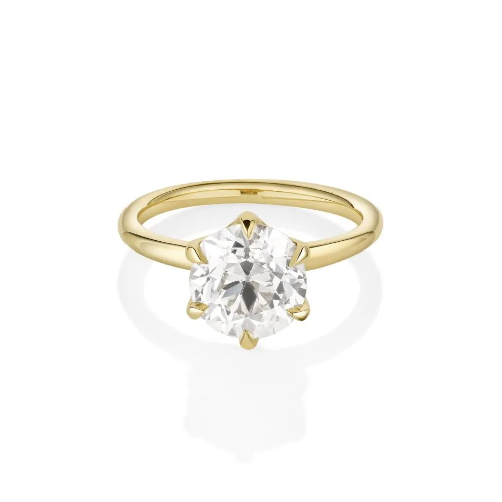 Marrow Fine One-of-a-kind Pieces^2.66ct Old Euro Diamond Camille 14kyellowgold
