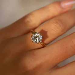 Marrow Fine One-of-a-kind Pieces^2.66ct Old Euro Diamond Camille 14kyellowgold
