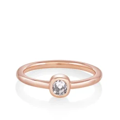Marrow Fine Ready To Ship | Ready To Ship^.36ct Old Mine Diamond Sweet Pea Ring 14krosegold