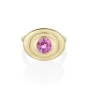 Marrow Fine Ready To Ship | Ready To Ship^1.50ct Pink Sapphire In-Orbit 14kyellowgold