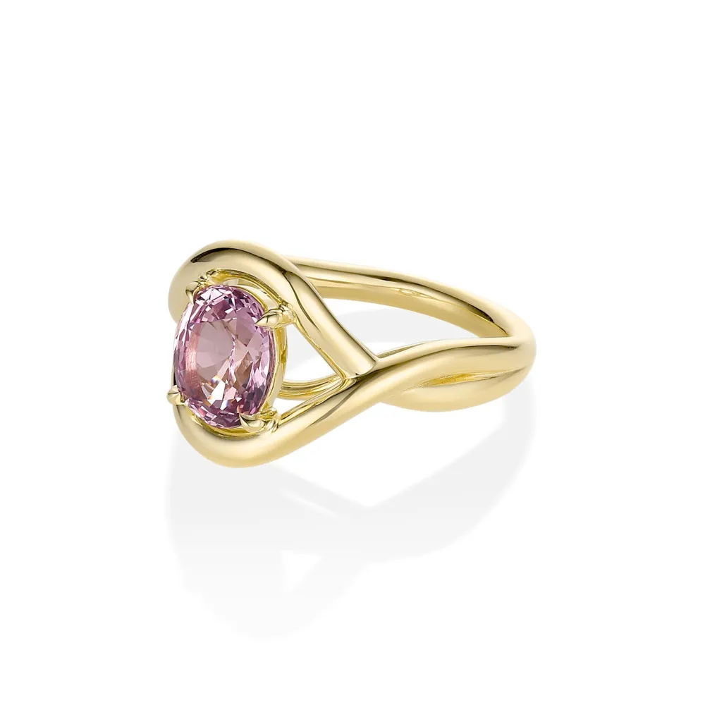 Marrow Fine Sammi's Favorites | Florence Ring^3.06ct Pink Sapphire Marrow x Sammi Florence Ring 14kyellowgold