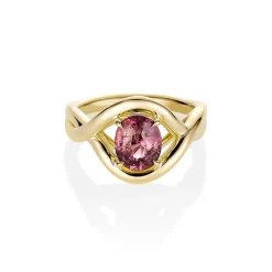 Marrow Fine Sammi's Favorites | Florence Ring^2.19ct Purplish-Pink Sapphire Marrow x Sammi Florence Ring 14kyellowgold