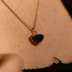 Marrow Fine Birthstone Collection | One-of-a-kind Pieces^6.13ct Raja Garnet Pendant 14kyellowgold