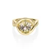 Marrow Fine Florence Ring | The Soleil Collection^3.51ct Round Greenish-Yellow Sapphire Florence Ring 14kyellowgold