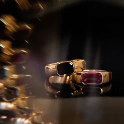 Marrow Fine Ready To Ship | Ready To Ship^1.76ct Rubellite Pinky Signet Ring 14kyellowgold