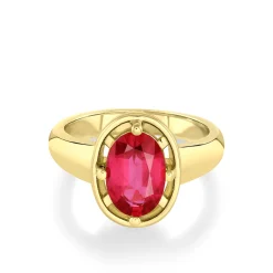 Marrow Fine Birthstone Collection | Ready To Ship^2.15ct Ruby Georgia Ring 14kyellowgold