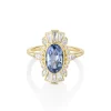 Marrow Fine Ready To Ship | Ready To Ship^2.26ct Sapphire Ballerina Ring 14kyellowgold
