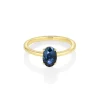 Marrow Fine Ready To Ship | Ready To Ship^1.40ct Sapphire Francesca Ring 14kyellowgold