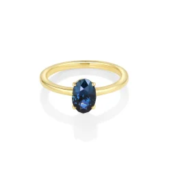 Marrow Fine Ready To Ship | Ready To Ship^1.40ct Sapphire Francesca Ring 14kyellowgold
