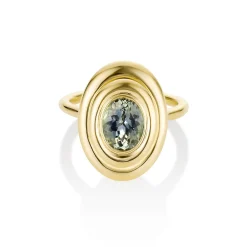 Marrow Fine Ready To Ship | Ready To Ship^2.02ct Sapphire In-Orbit Ring 14kyellowgold