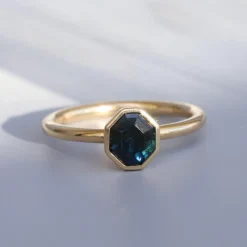 Marrow Fine Ready To Ship | Ready To Ship^1.17ct Sapphire Isla Ring 14kyellowgold