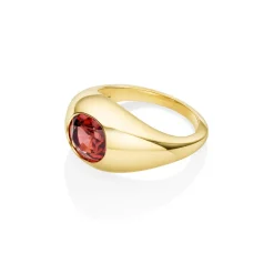 Marrow Fine Ready To Ship | Ready To Ship^2.27ct Sapphire Pinky Bombe Ring 14kyellowgold