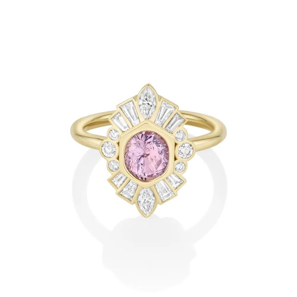 Marrow Fine Ready To Ship | Ready To Ship^1.55ct Sapphire Stella Ring 14kyellowgold