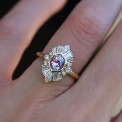Marrow Fine Ready To Ship | Ready To Ship^1.55ct Sapphire Stella Ring 14kyellowgold