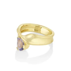 Marrow Fine Ready To Ship | Ready To Ship^1.06ct Sapphire Twist Ring 14kyellowgold