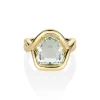 Marrow Fine Florence Ring | Ready To Ship^4.81ct Snakehead Green Beryl Marrow x Sammi Florence Ring 14kyellowgold