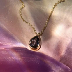 Marrow Fine Ready To Ship | Ready To Ship^1.73ct Spinel Pear Shape Necklace 14kyellowgold