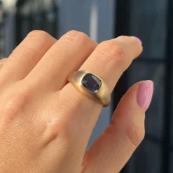 Marrow Fine Ready To Ship | Ready To Ship^2.70ct Spinel Pinky Bombe Ring 14kyellowgold