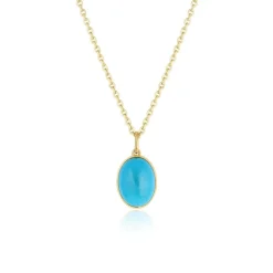 Marrow Fine Birthstone Collection | One-of-a-kind Pieces^8.07ct Turquoise Necklace 14kyellowgold