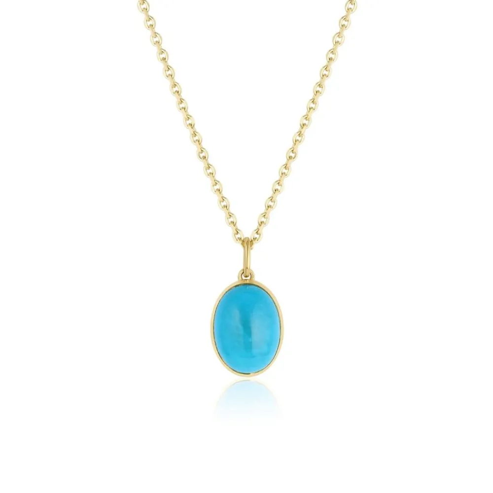 Marrow Fine Birthstone Collection | One-of-a-kind Pieces^8.07ct Turquoise Necklace 14kyellowgold