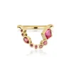 Marrow Fine Birthstone Collection | The Kaleidoscope Collection^0.66ct Winza Sapphire and Sapphire Lucy Band 14kyellowgold