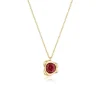 Marrow Fine Birthstone Collection | Necklaces^3.47ct Zircon Abstract Bezel Necklace 14kyellowgold