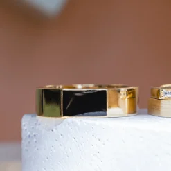 Marrow Fine Men's Bands | Wedding Bands^Elton Enamel Men's Band